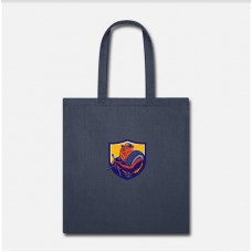 Bear Tireman Crest Navy Tote Bag